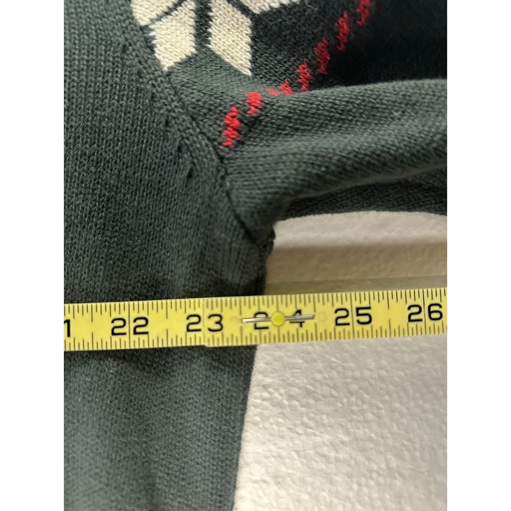 NWT Weatherproof Vintage The Holiday Sweater Mens Large 1/4 Zip‎ Pullover